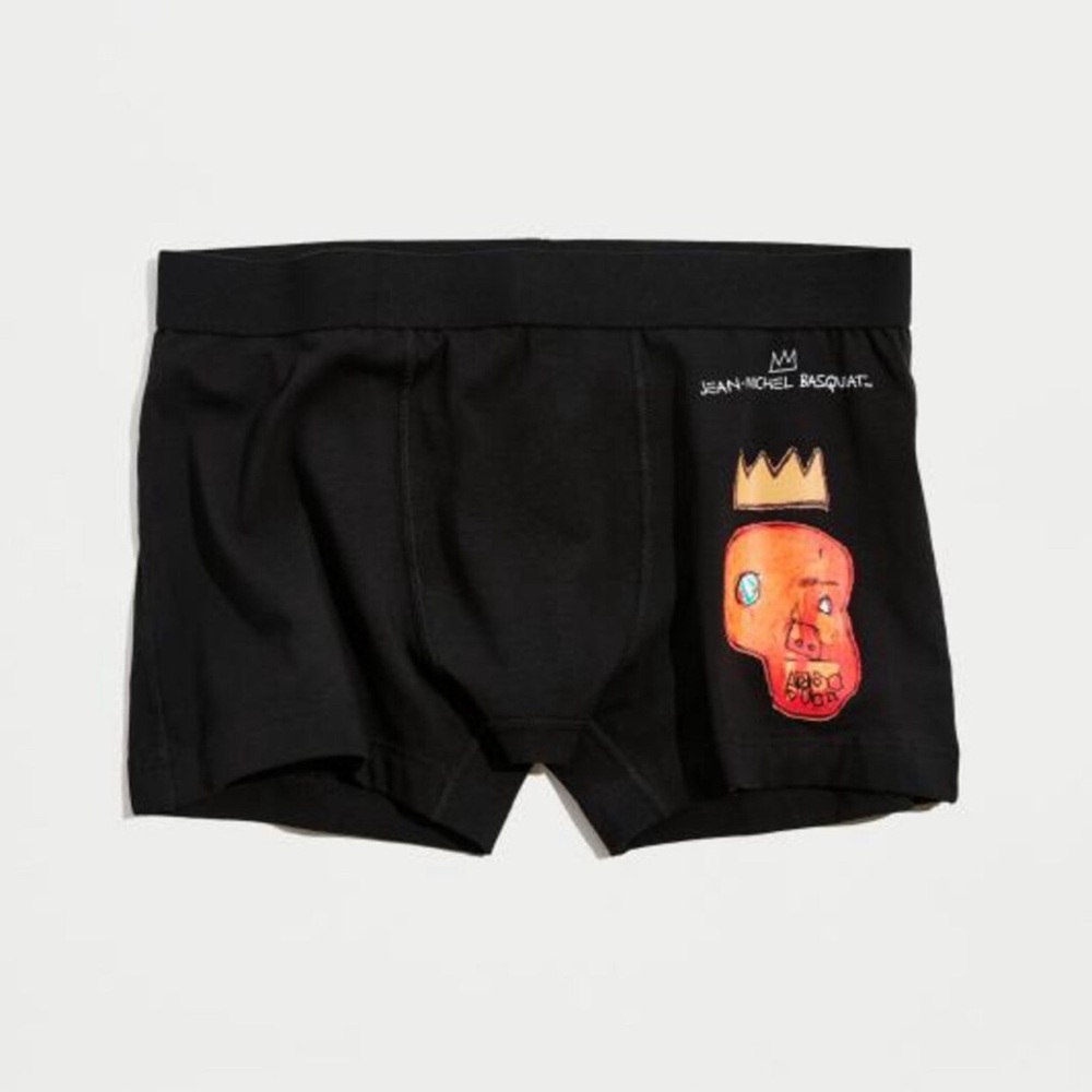 Urban Outfitters-Ripple-Basquiat King Boxer Brief-Size: Small-Color: Black-NEW!!